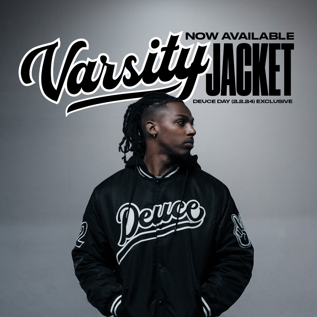 Deuce Day Exclusive Drop (2.2.24) - Deuce Varsity Jacket