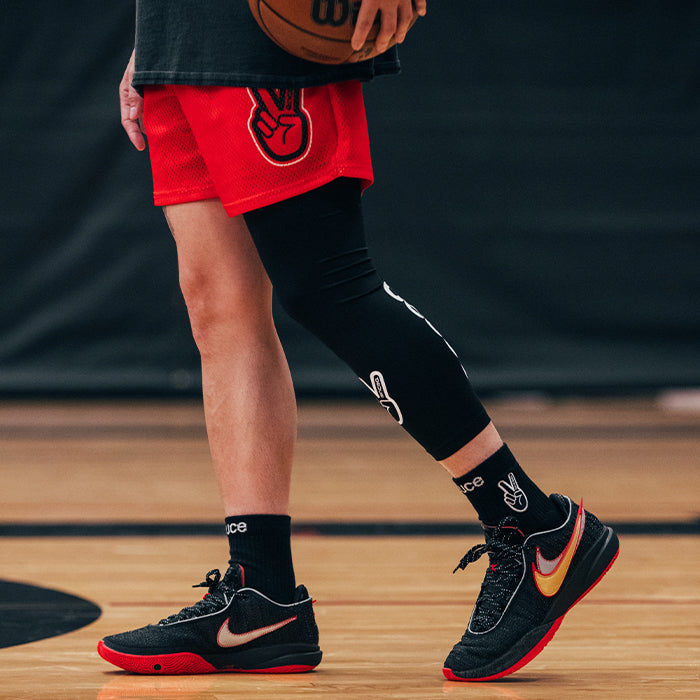 Deuce brand basketball performance socks NBA black