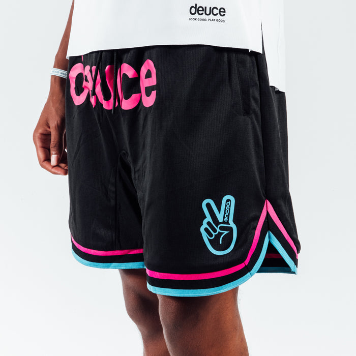 Deuce Brand Miami Vice vibe basketball shorts NBA Kyrie Irving 