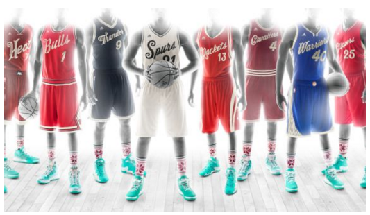 NBA Releases Christmas Day Uniforms