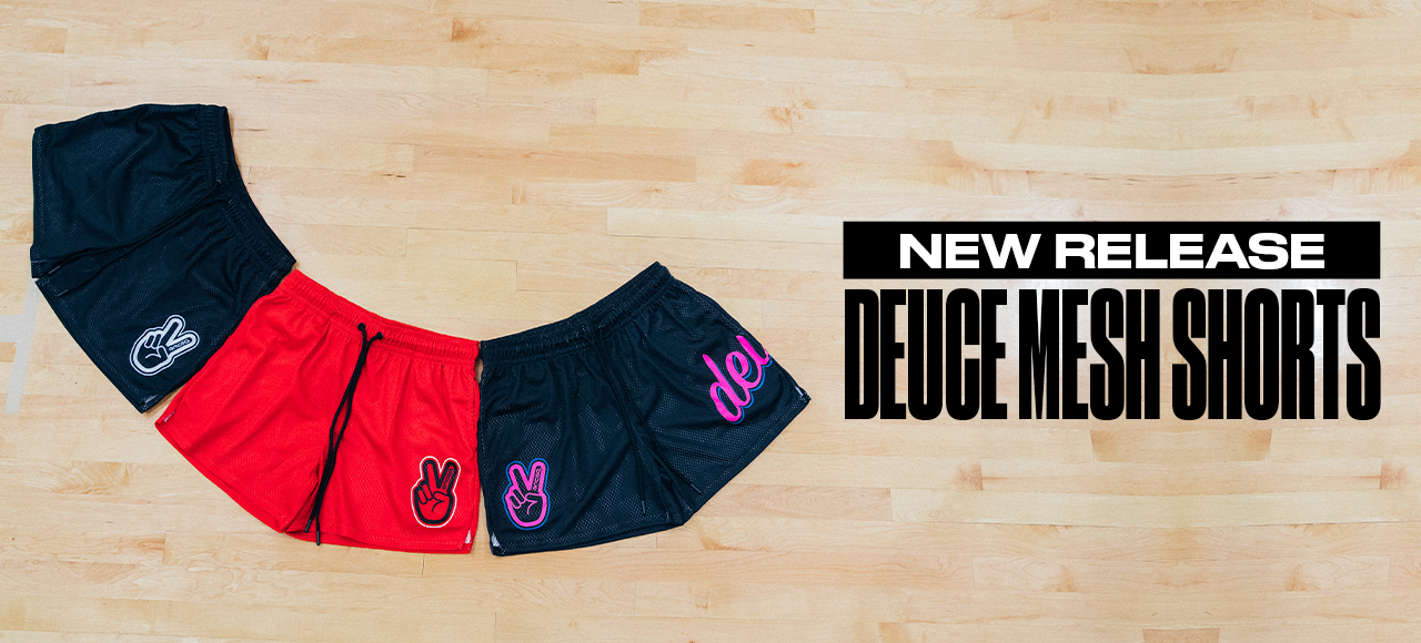 Deuce Brand basketball mesh shorts 
