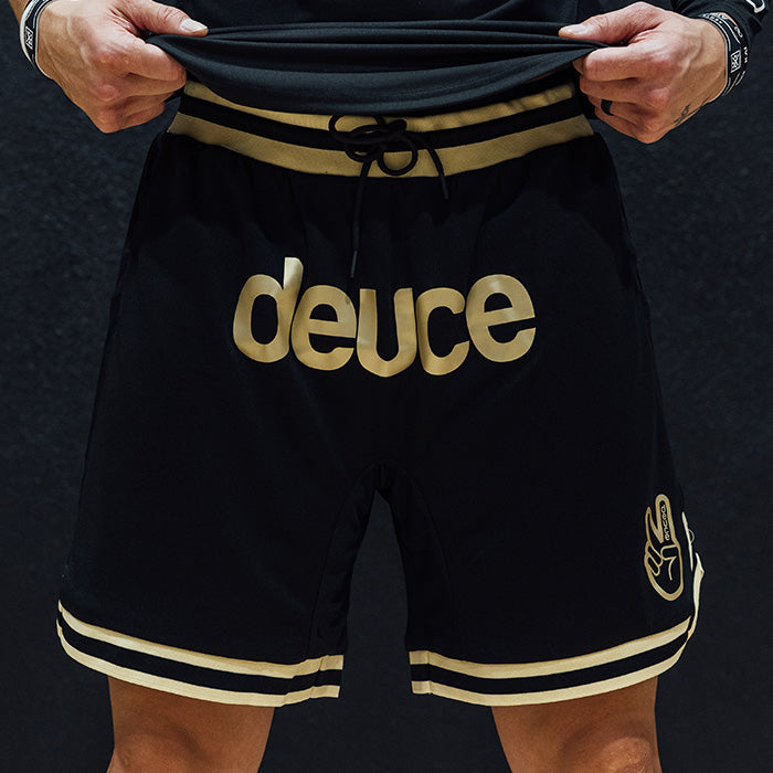 Deuce Vibe Shorts | Black/Gold