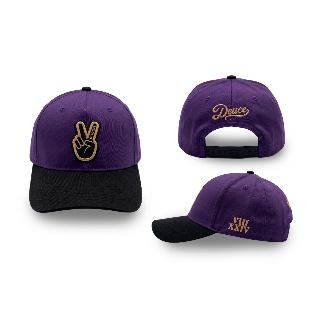 Deuce 8.24 Snapback Hat | Purple – Deuce Brand
