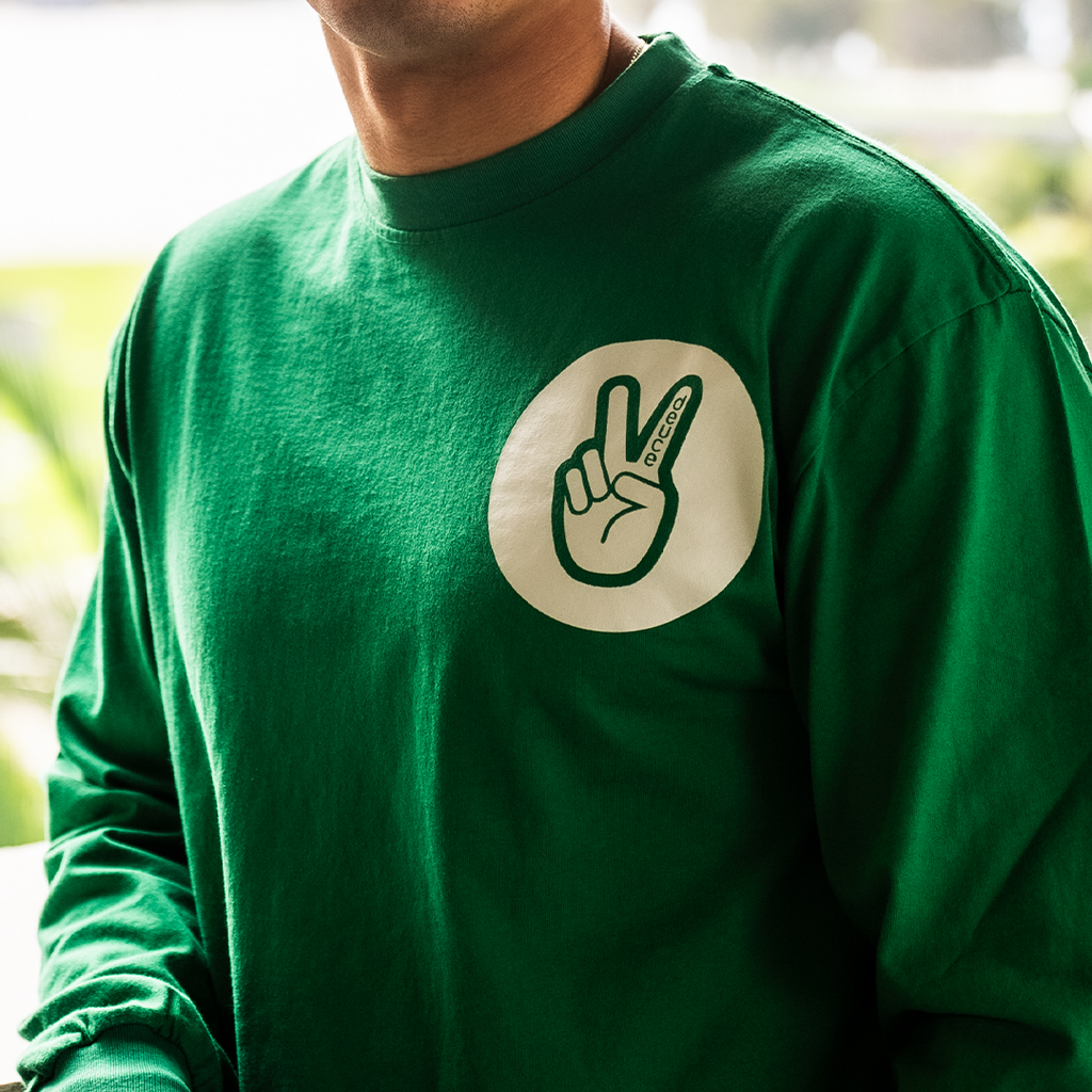 Deuce Circle tee long sleeve lifestyle tee