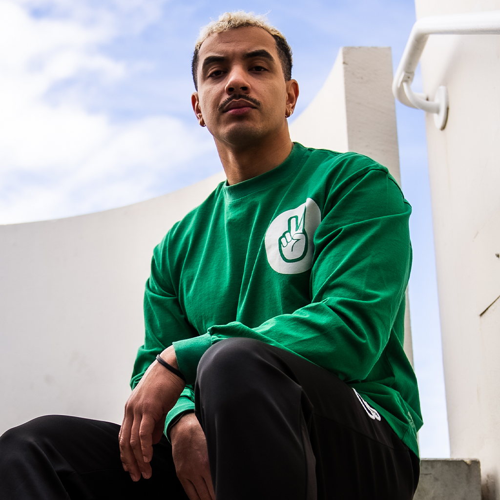 Deuce Circle tee long sleeve lifestyle tee