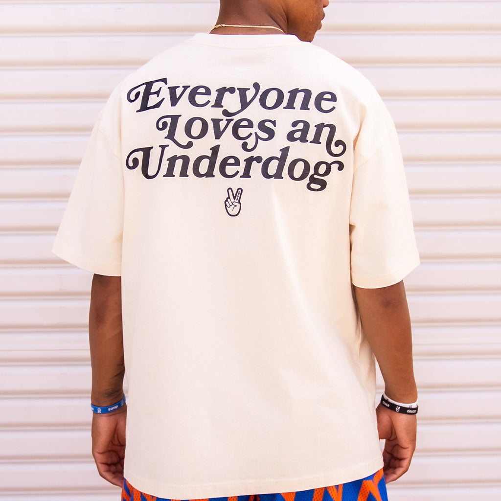Deuce Brand underdog mentality oversized tee