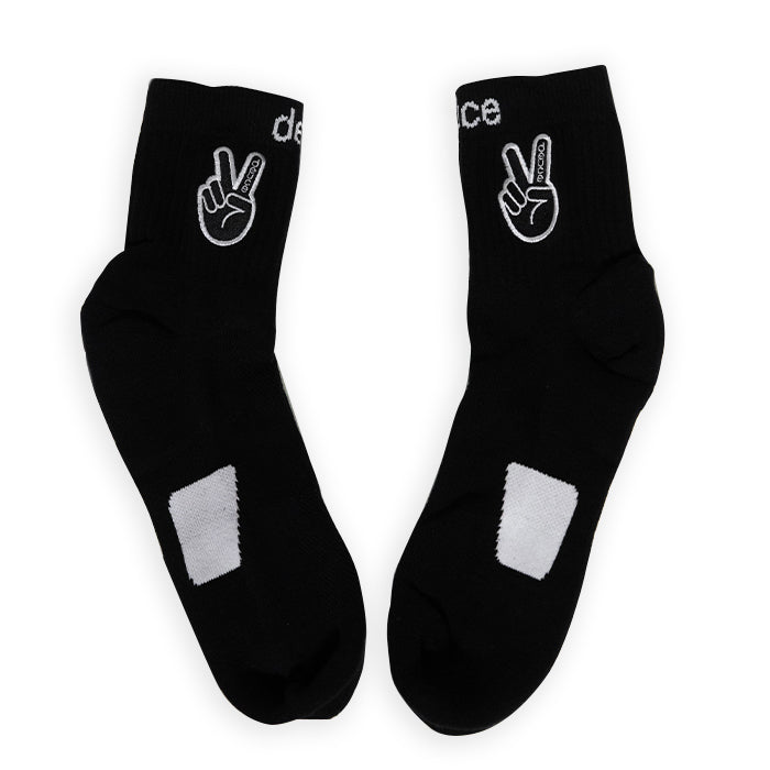 Deuce brand basketball performance socks NBA black