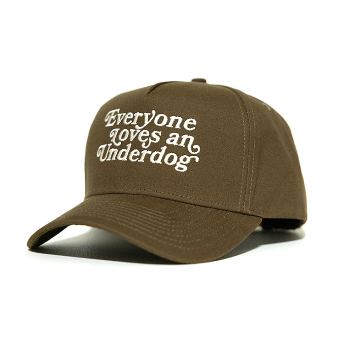 Deuce Brand Everyone loves an underdog snapback hat brown basketball