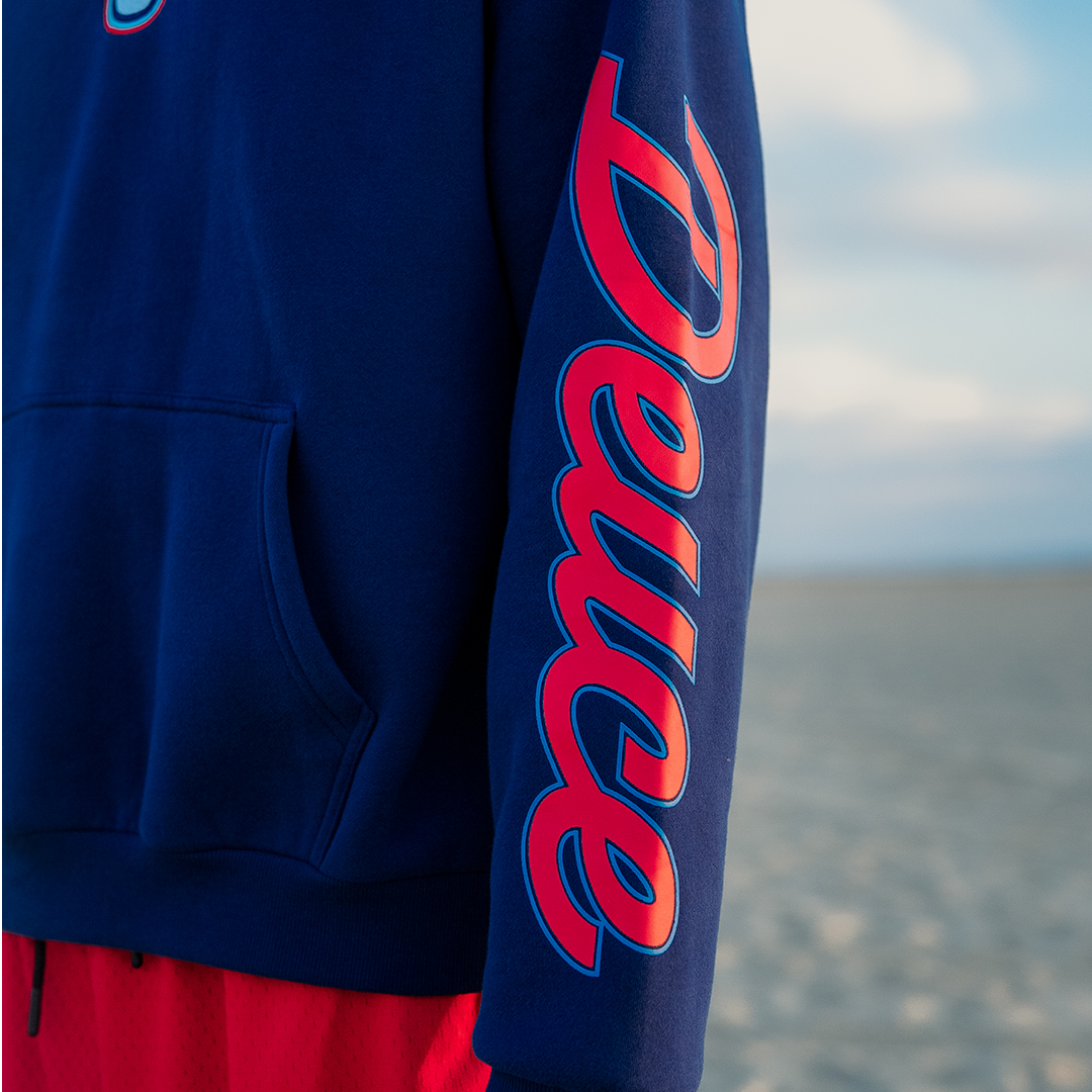 DEUCE BRAND 半袖パーカー　XL Deuce ASW LA Hoodie | Navy Blue – Deuce Brand