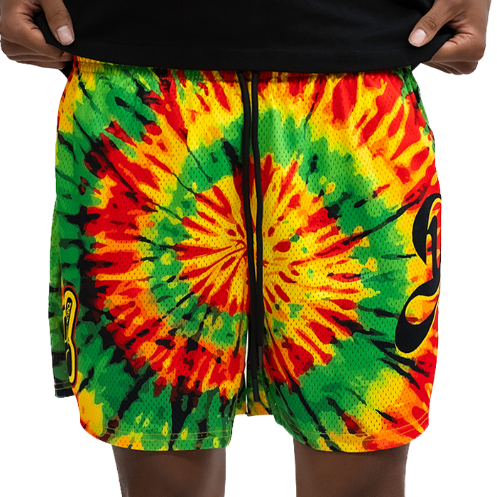 Deuce Mesh Shorts | Rasta – Deuce Brand Deuce Mesh Shorts | Rasta – Deuce Brand