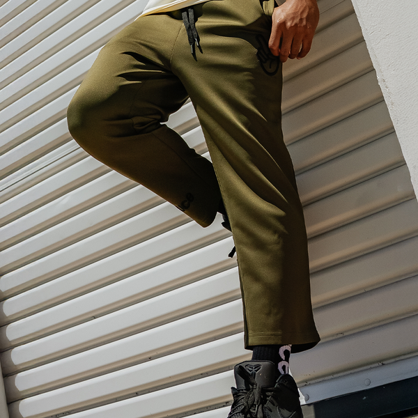 ウェア DEUCE ATHLETIC HIGH RISE PANT OLIVE Deuce Athletic High Rise Pant | Olive – Deuce Brand