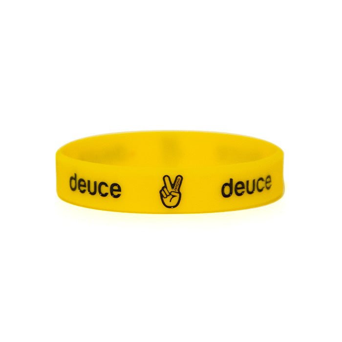 Deuce Baller Wristband Yellow