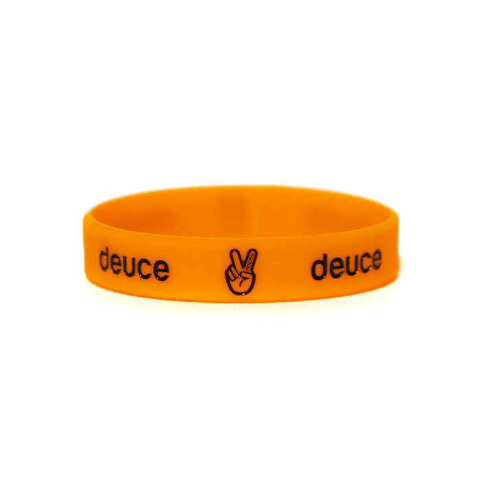 Deuce Baller Wristband | Orange – Deuce Brand