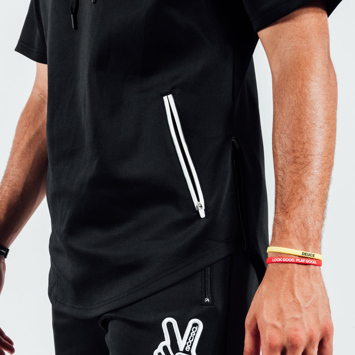Deuce Brand short sleeve hoodie basketball NBA