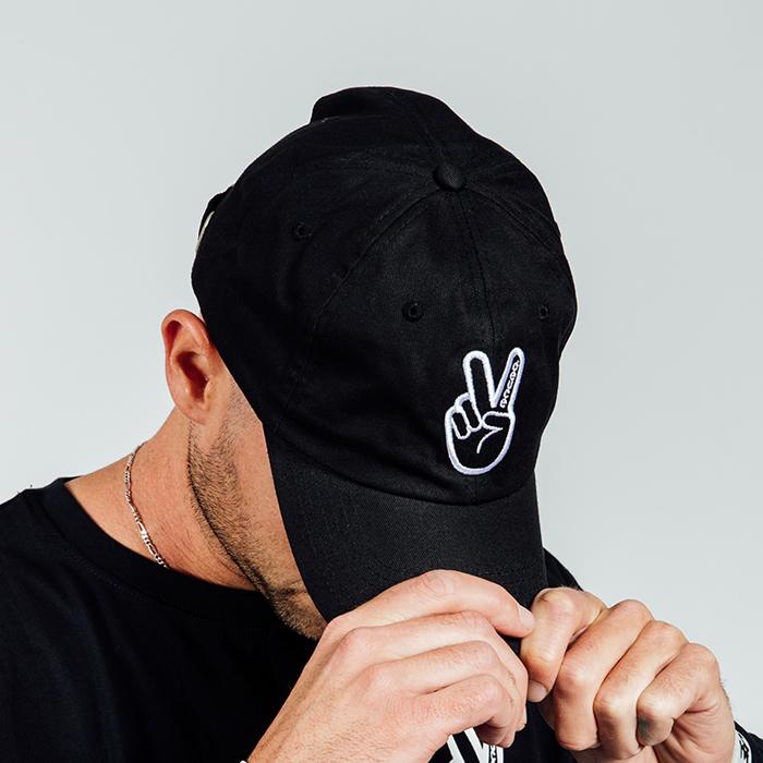 Deuce Brand Peace Logo Strap back hat